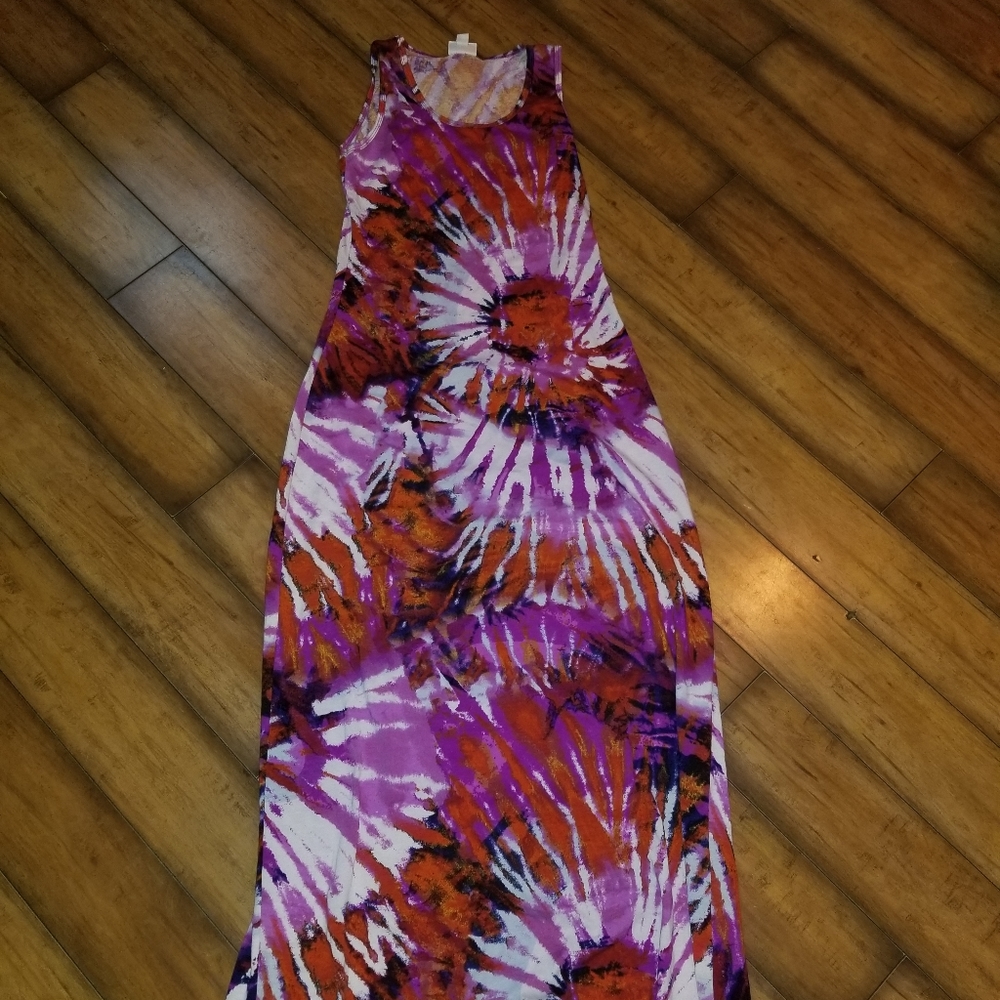 LulaRoe tie dye dress